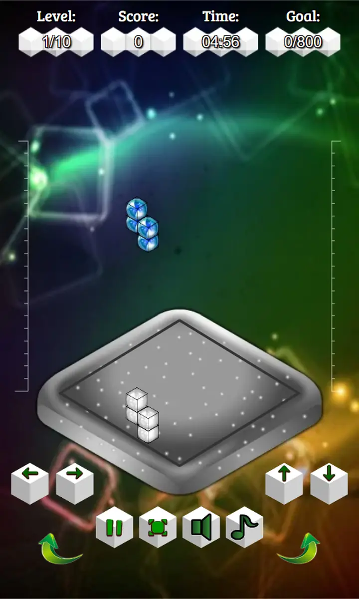 Snimak ekrana iz igre Tetris Dimensions