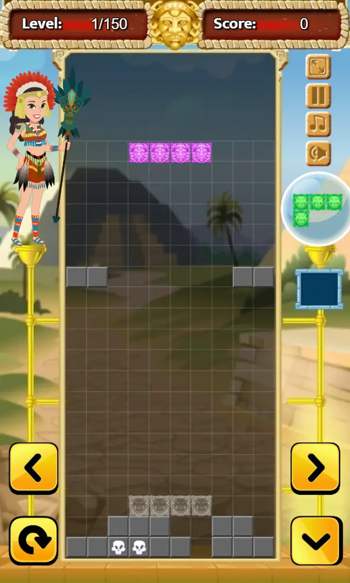 Screenshot from Tetris Puzzle
