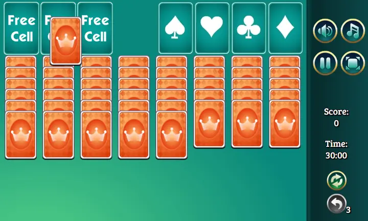 Snimak ekrana iz igre Three Cell