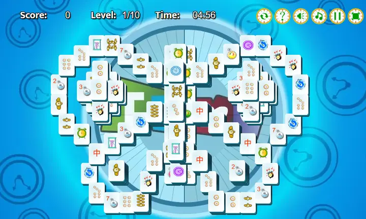 Snimak ekrana iz igre Time Mahjong