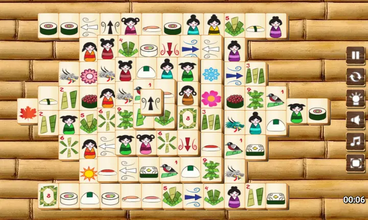 Snimak ekrana iz igre Tokyo Mahjong