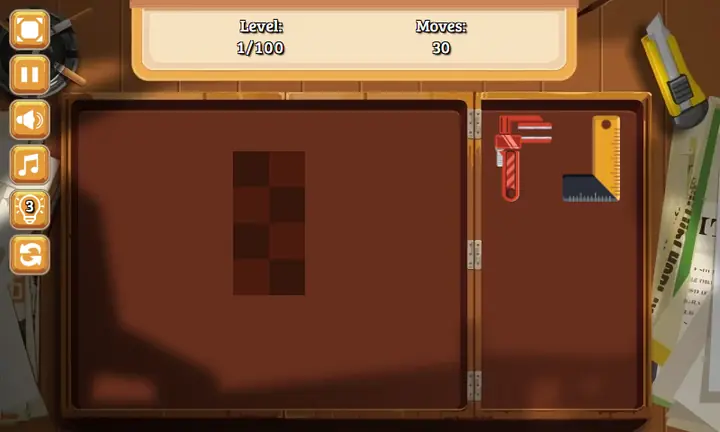 Snimak ekrana iz igre Tool Puzzle