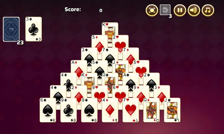 Snimak ekrana iz igre Tower Solitaire
