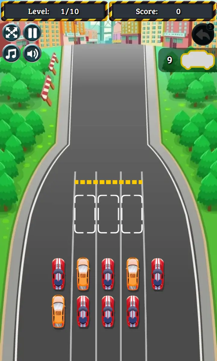 Snimak ekrana iz igre Triple Cars