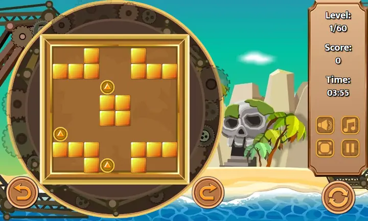 Snimak ekrana iz igre Triple Coins