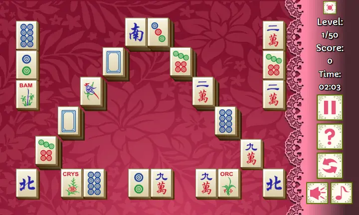 Snimak ekrana iz igre Triple Mahjong 2