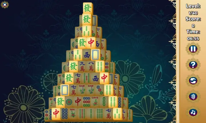 Snimak ekrana iz igre Triple Mahjong