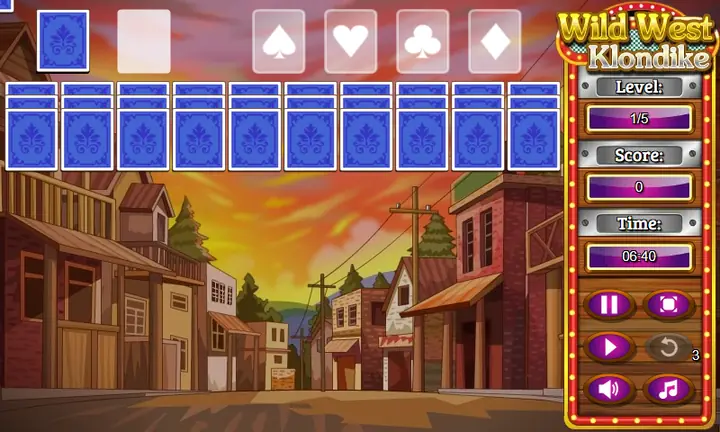 Snimak ekrana iz igre Wild West Klondike
